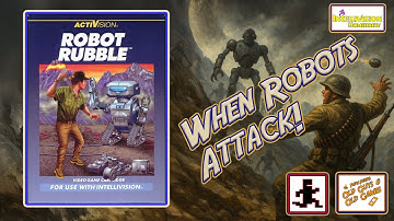Robot Rubble by Intellivision Revolution - Intellivision Homebrew - Papa Pete
