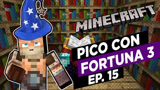 Minecraft | 15 ¡Pico de diamante con fortuna 3!