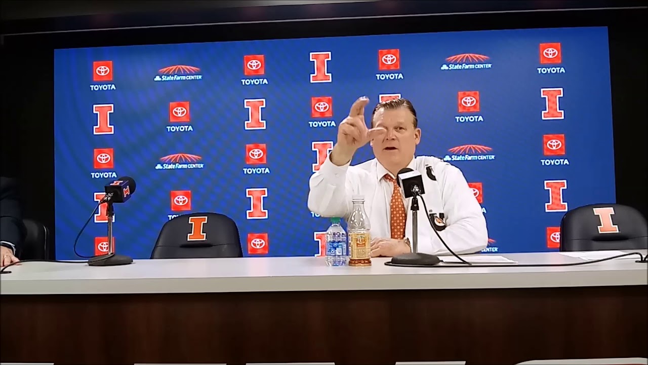 Brad Underwood Iowa postgame 2020 YouTube