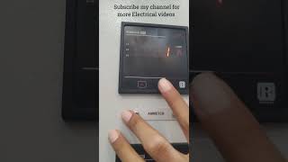 Rish Fine NX Ammeter CT ratio setting 2000/1A