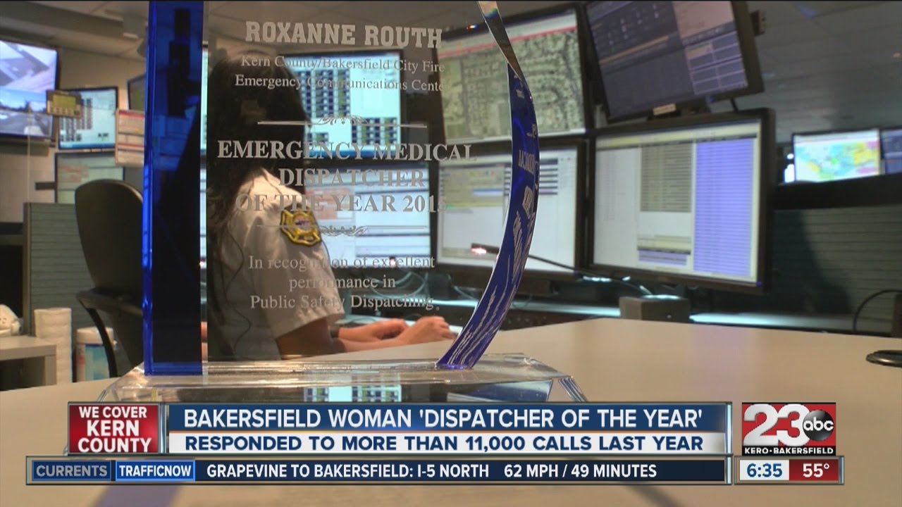 Bakersfield woman named 'Dispatcher of the Year'
