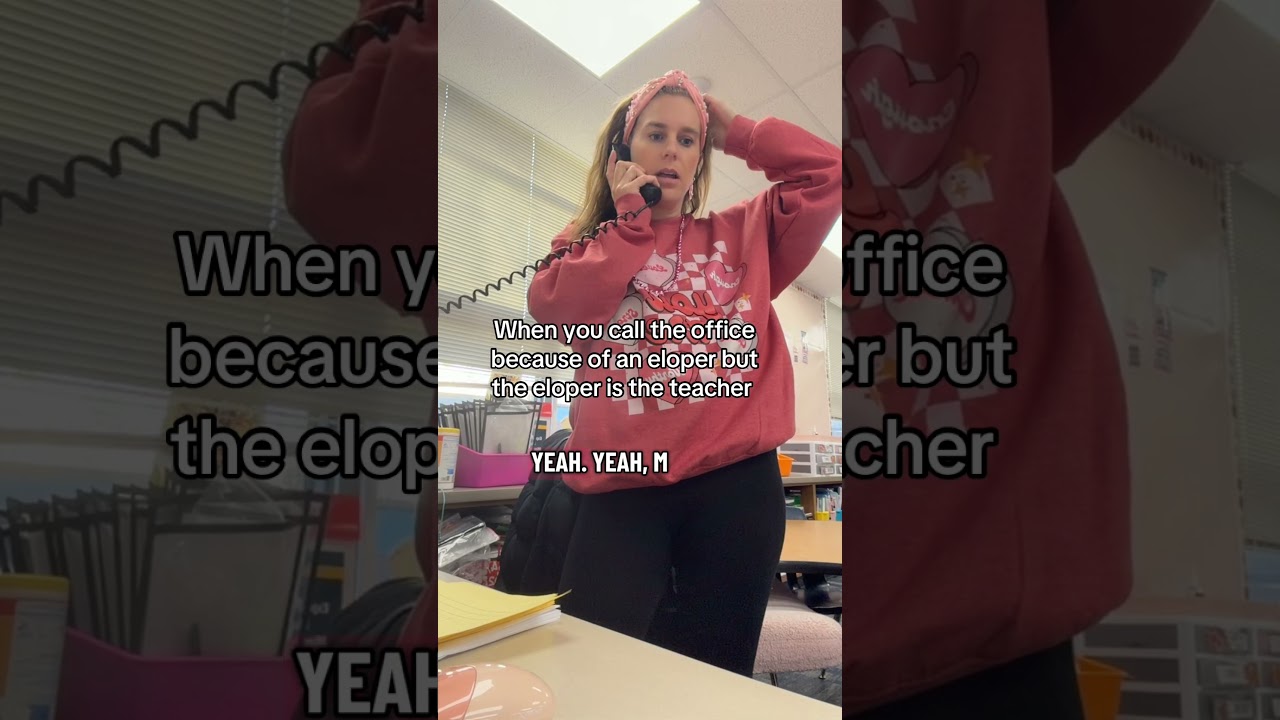 When the teacher has had enough 😂 