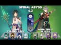 Spiral Abyss 4.2 | C0 Xiao Yelan Carry & C0 Alhaitham Spread | Floor 12-9star | Genshin Impact