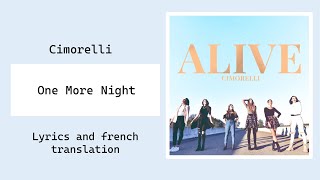 Cimorelli - One More Night | Lyrics and french translation