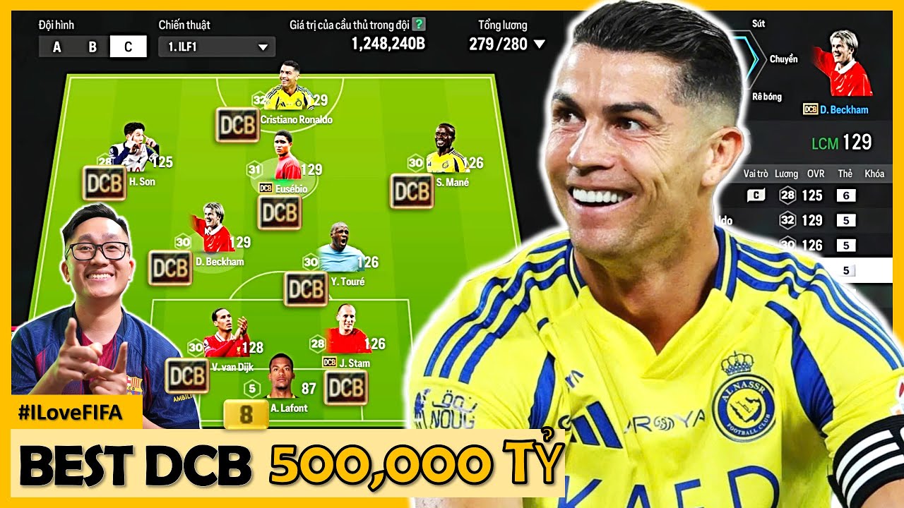 Phá 500,000 Tỷ ACC CHÍNH I LOVE XÂY DỰNG SIÊU ĐỘI Dramatic Comebacks Khủng Nhất Cùng RONALDO DCB +5