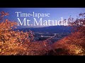 【Mt.Matsuda Kawazu Sakura】Night view and Kawazu Sakura light-up collaboration is very beautiful!!