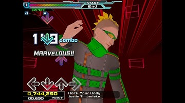 Rock Your Body - Justin Timberlake Expert FC (Dance Dance Revolution: SuperNOVA 2) HD (PS2)