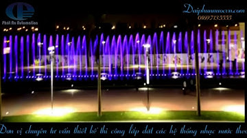 Nhạc nước bể dài tạo hình nghệ thuật, nhạc nước nghệ thuật