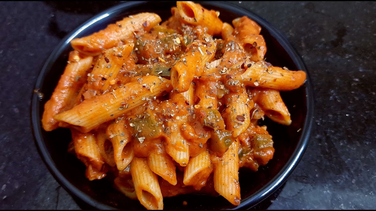 Red Sauce Pasta Recipe Easy Homemade Pasta Recipe YouTube