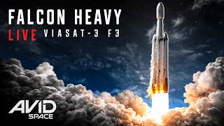 Watch Live - Falcon Heavy Launches ViaSat-3 F3 Take 2 - Commentary
The ViaSat-3 is a series of three Ka-band satellites is expected to provide vastly superior capabilities in terms of service speed and flexibility for a satellite platform. Each ViaSat-3 class satellite is expected to deliver more than 1-Terabit per second of network capacity, and to leverage high levels of flexibility to dynamically direct capacity to where customers are located. Watch Live - Falcon Heavy Launches ViaSat-3 F3 Take 2 - Commentary