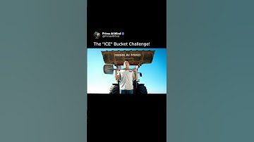 The Real "ICE" bucket challenge! 😂 #veo3 #ai #Google #Gemini #flow #comedy