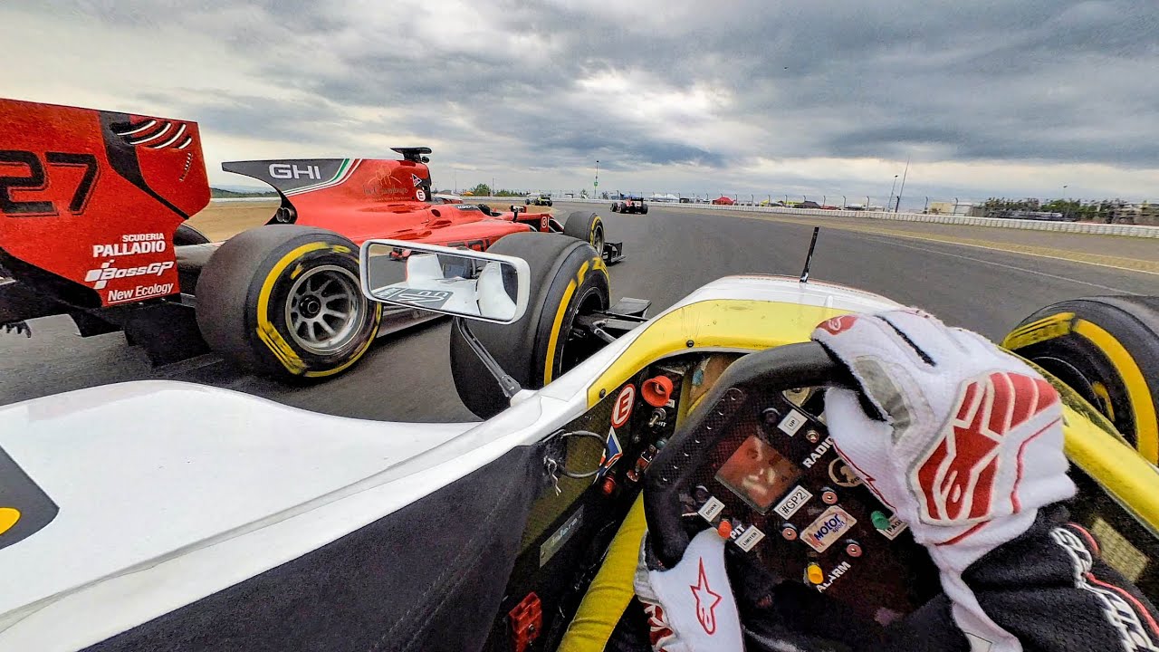 INSANE POV: Старт гонки Формулы 2 на Нюрбургринге | Михаэль Фишер