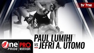 One Pride MMA #1: Paul Lumihi VS Jefri Arianto Utomo (Semifinal)