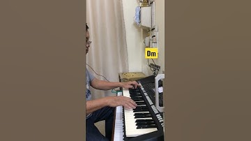 #shorts piano 10 ( Dm ) | dung an suong | dung an suong travel