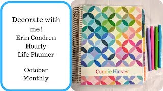Decorate with me!  October Monthly