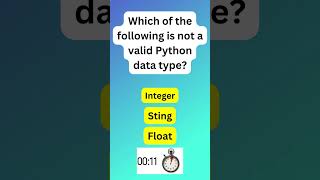 Python programming quiz - Python basics #python #quiz