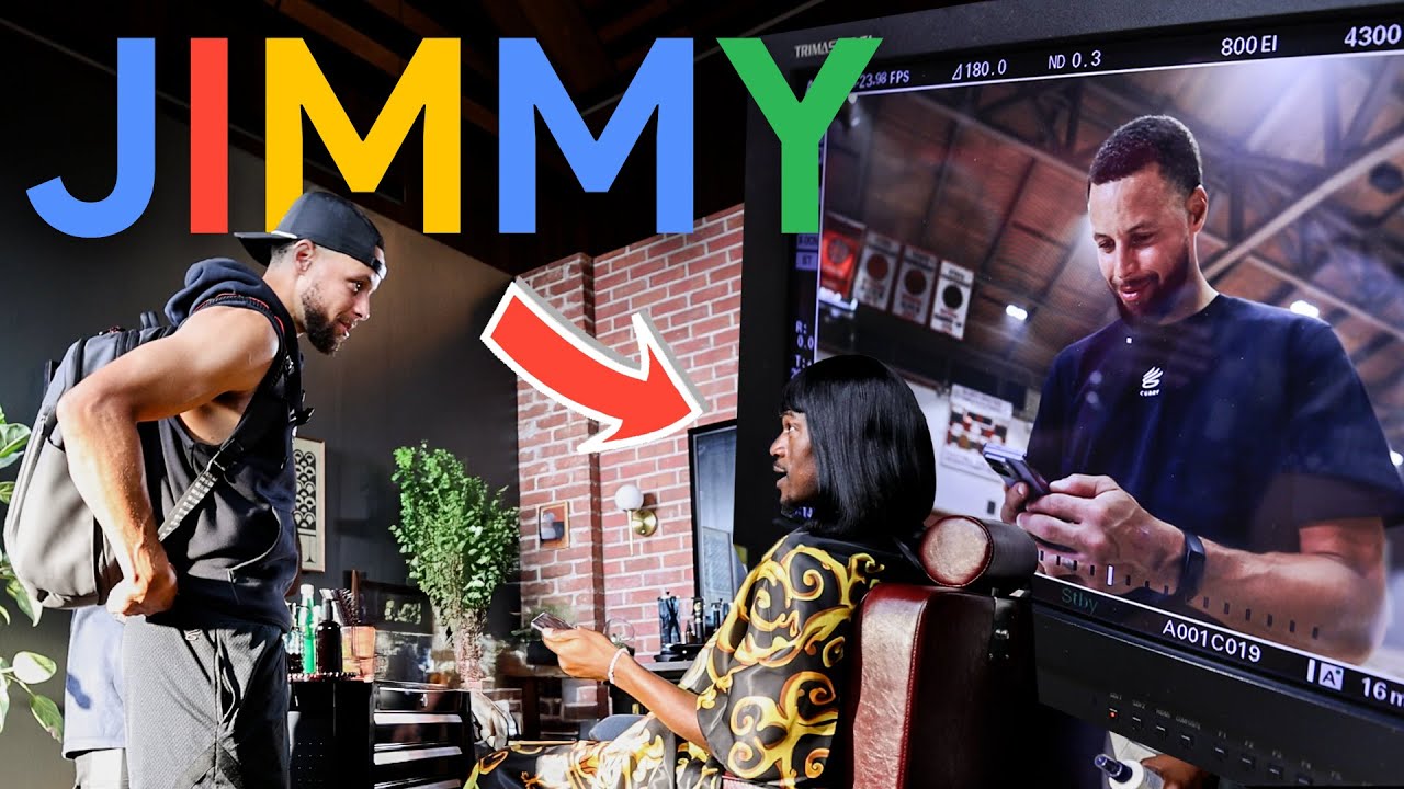 Stephen Curry's New Google Commercial - Behind The Scenes