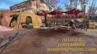 Fallout 4 Egret Marina Wandering Trader Camp