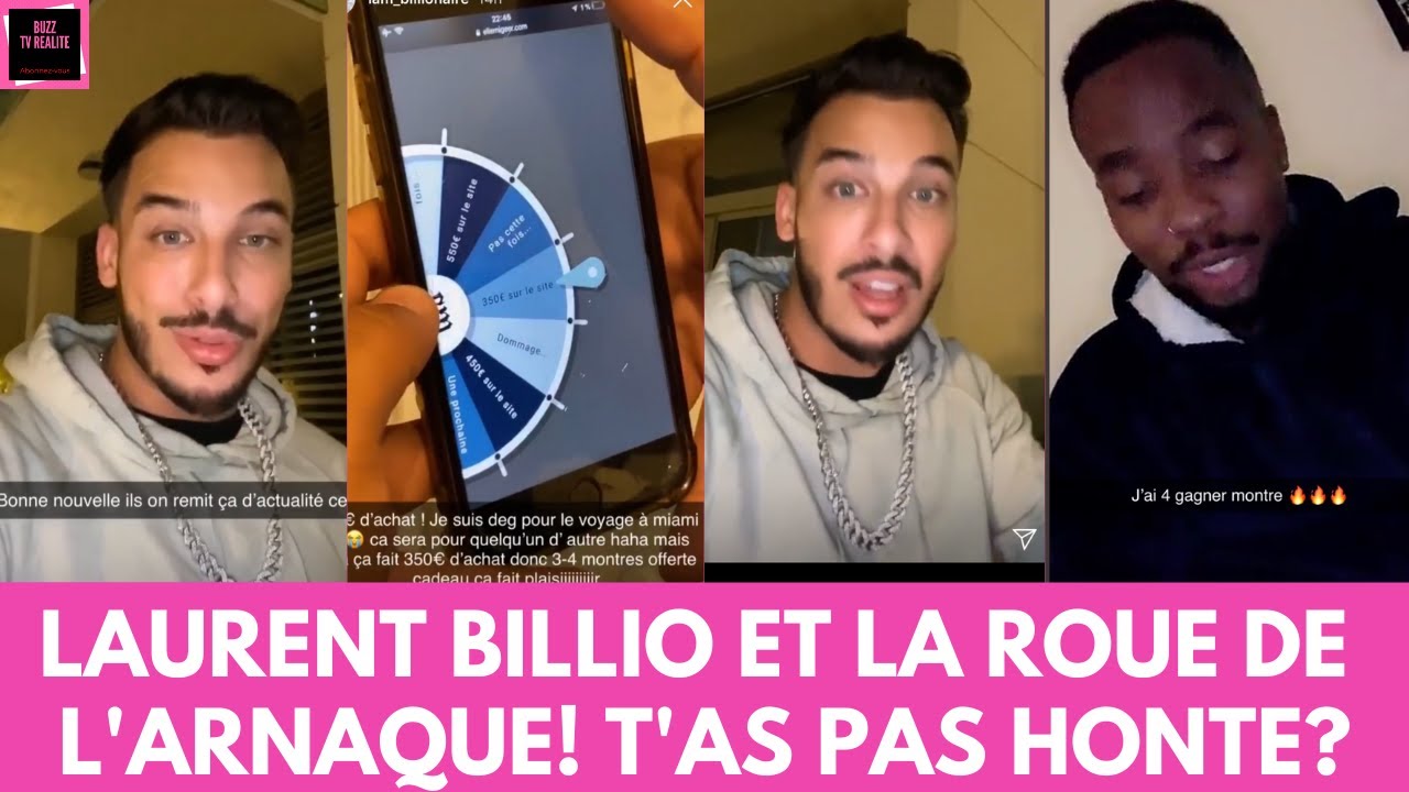LAURENT BILLIO ET LA ROUE DE L'ARNAQUE!