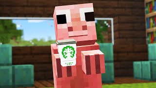 Minecraft mobs that go to Starbucks too often