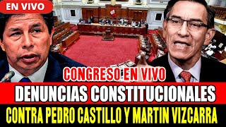 🔴 EN VIVO: DENUNCIAS CONSTITUCIONALES CONTRA EX PDTEs. CASTILLO, VIZCARRA Y OTROS | HOY 26/02/2024