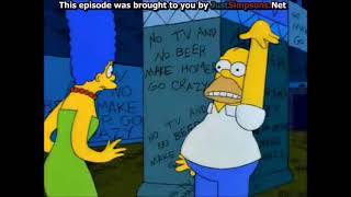 The Simpsons - No T.v. And No Beer