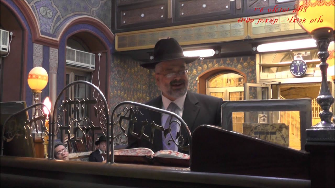 הבדלה ביאת החזן ר' חיים אליהו הי''ו בבהכנ''ס עדס מוצש''ק פ ויצא תשע''ו