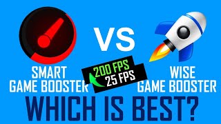 Smart Game Booster VS Wise Game Booster - Game booster for PC Windows 10 screenshot 3