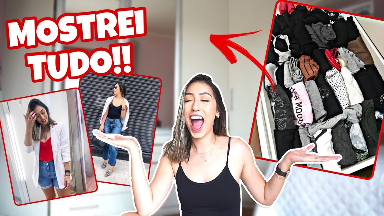 TOUR PELO MEU GUARDA ROUPA 😱🔥 por Cacá Anjos