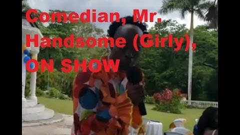 VIDEO Jamaican Comedian, Mr Handsome, Mash Up Di Wedding!