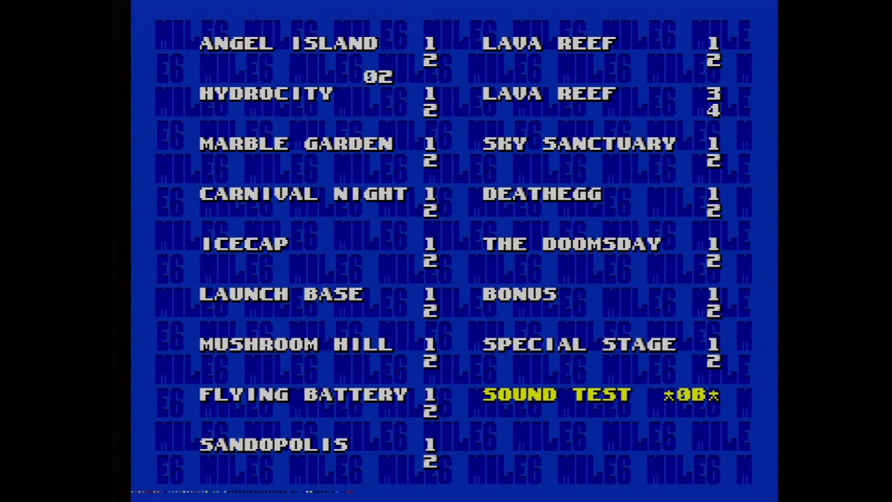 Sonic 3: Ice Cap Act 1 ACTUAL HARDWARE (Audio)