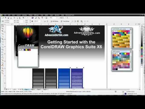 CorelDRAW X6 for beginners working with spot colors