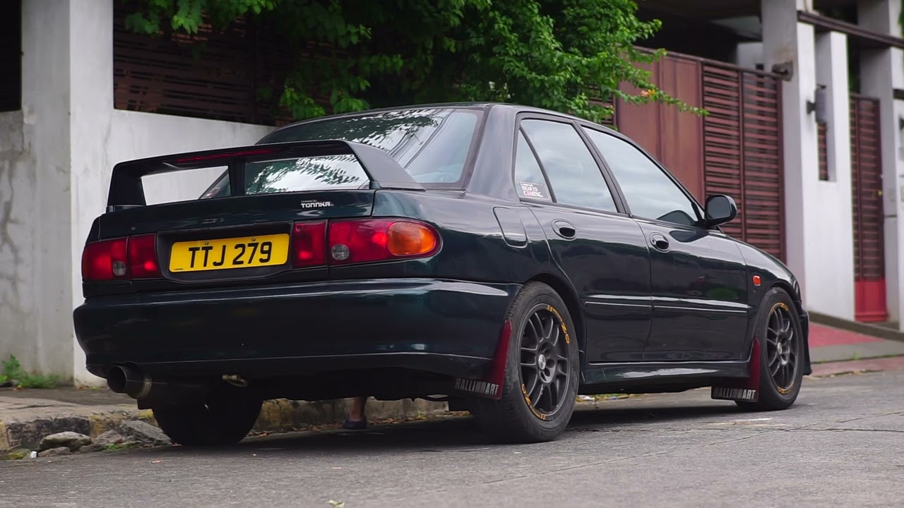 Mitsubishi Lancer CB4A Exhaust Cold Start