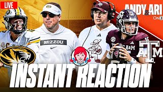 Texas A&M DEMOLISHES Missouri in College Station | Aggies-Tigers Instant Reaction