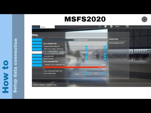 Flight Simulator 2020 - How to - Setup data connection