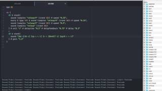 TidalCycles livecoding practice #4
