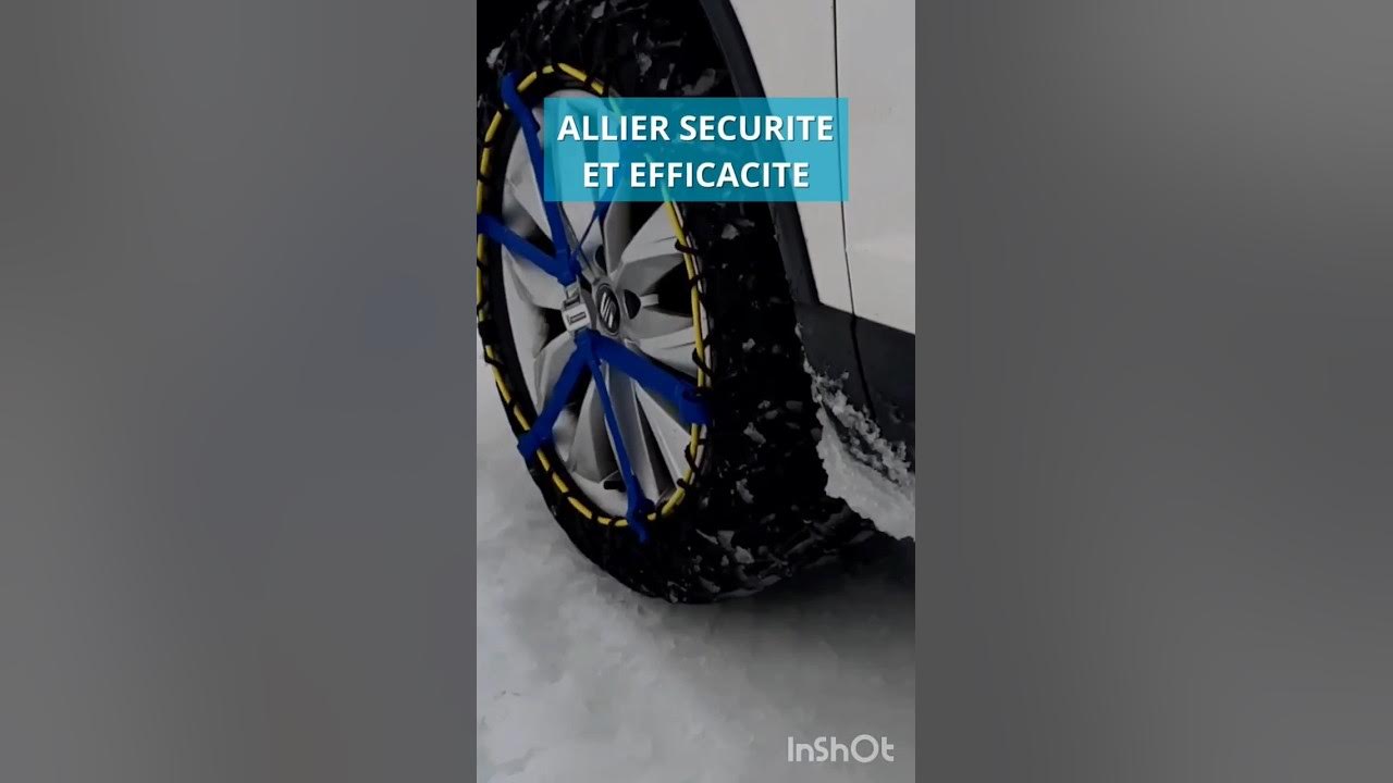 Allier sécurité et efficacité avec les chaînes Easy Grip Michelin ✓ 