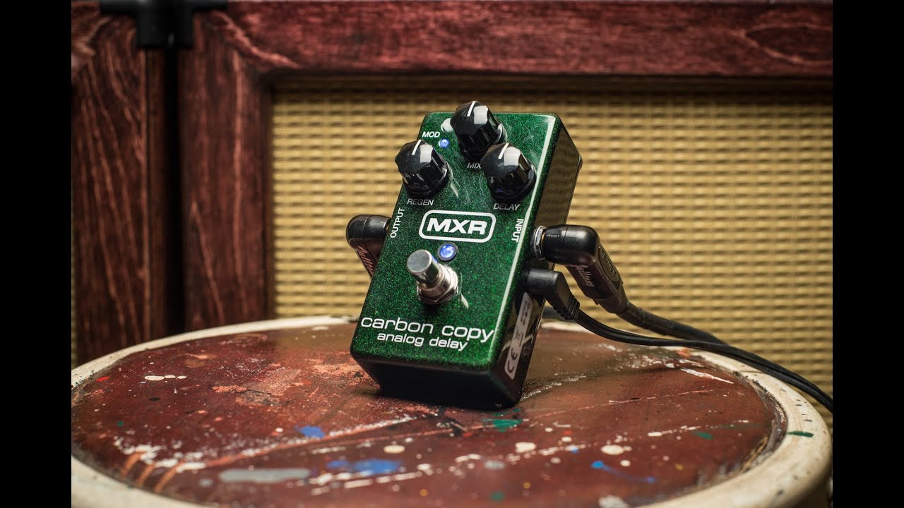 MXR M-169 Carbon Copy Delay Pedal | Reverb Demo Video