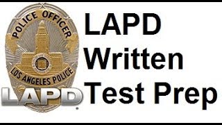 LAPD Written Test 2025 Practice Test and Interview Preparation