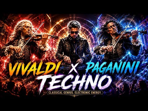 🔥 VIVALDI x PAGANINI x TECHNO | Classical Legends Reborn in an Epic Symphony Rave 🎻⚡🎧