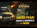 Ardem is cooking (first city vehicle snorkels and more)