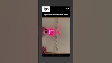 Light Behavior from different lenses #intrestingfacts #trending #amazing #facts