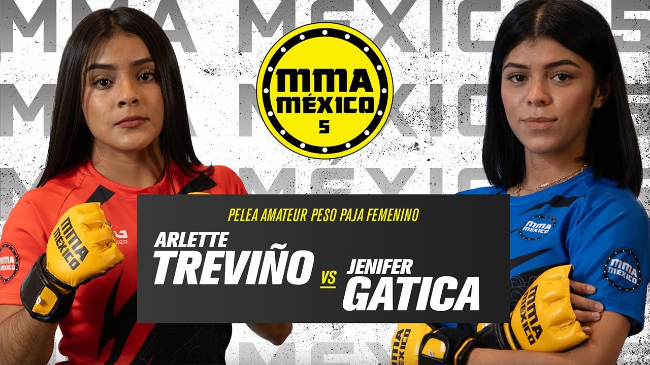 Arlette Treviño vs Jenifer Gatica - MMA Mexico 5 - Pelea Amateur Completa