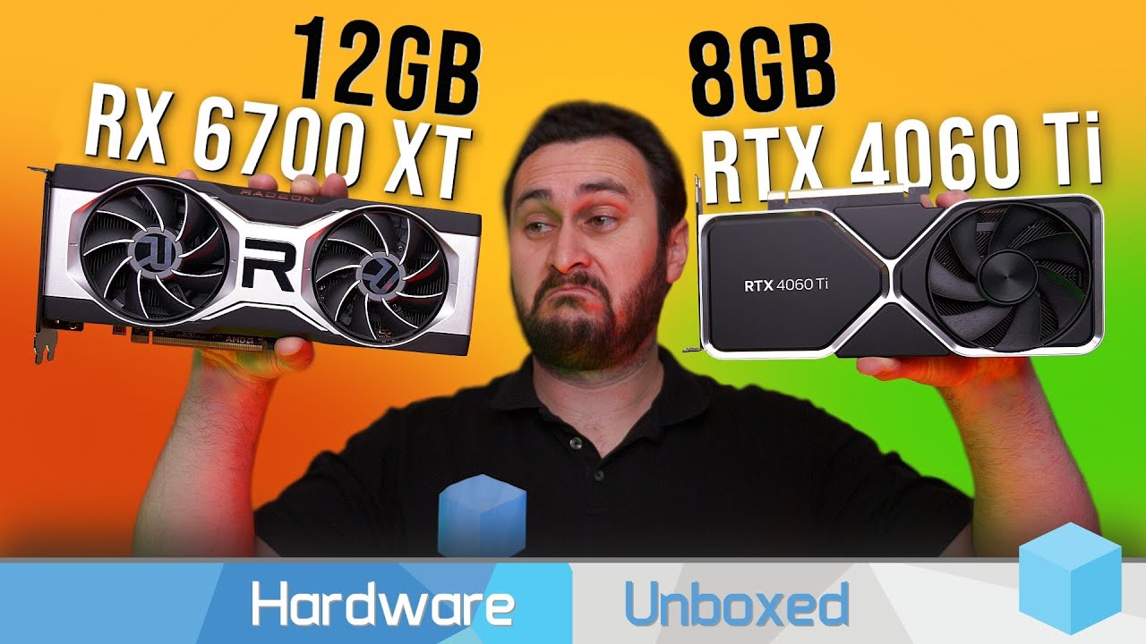 Nvidia GeForce RTX 4060 Ti vs. AMD Radeon RX 6700 XT