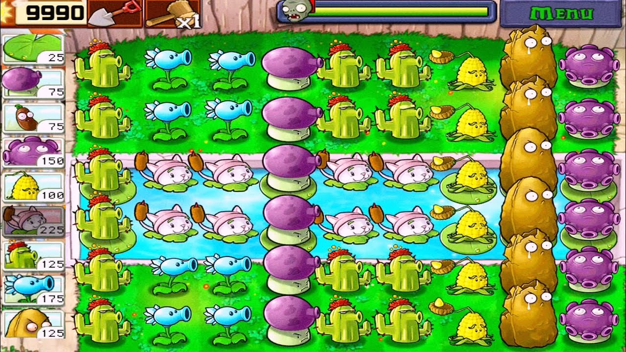 Plants vs Zombies • Plants vs All Zombies • Last Stand Endless • Full Walkthrough HD [ 1080p ]