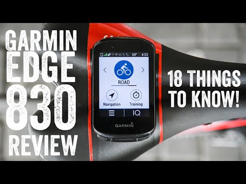 Vídeo: Garmin Edge 830 revisão