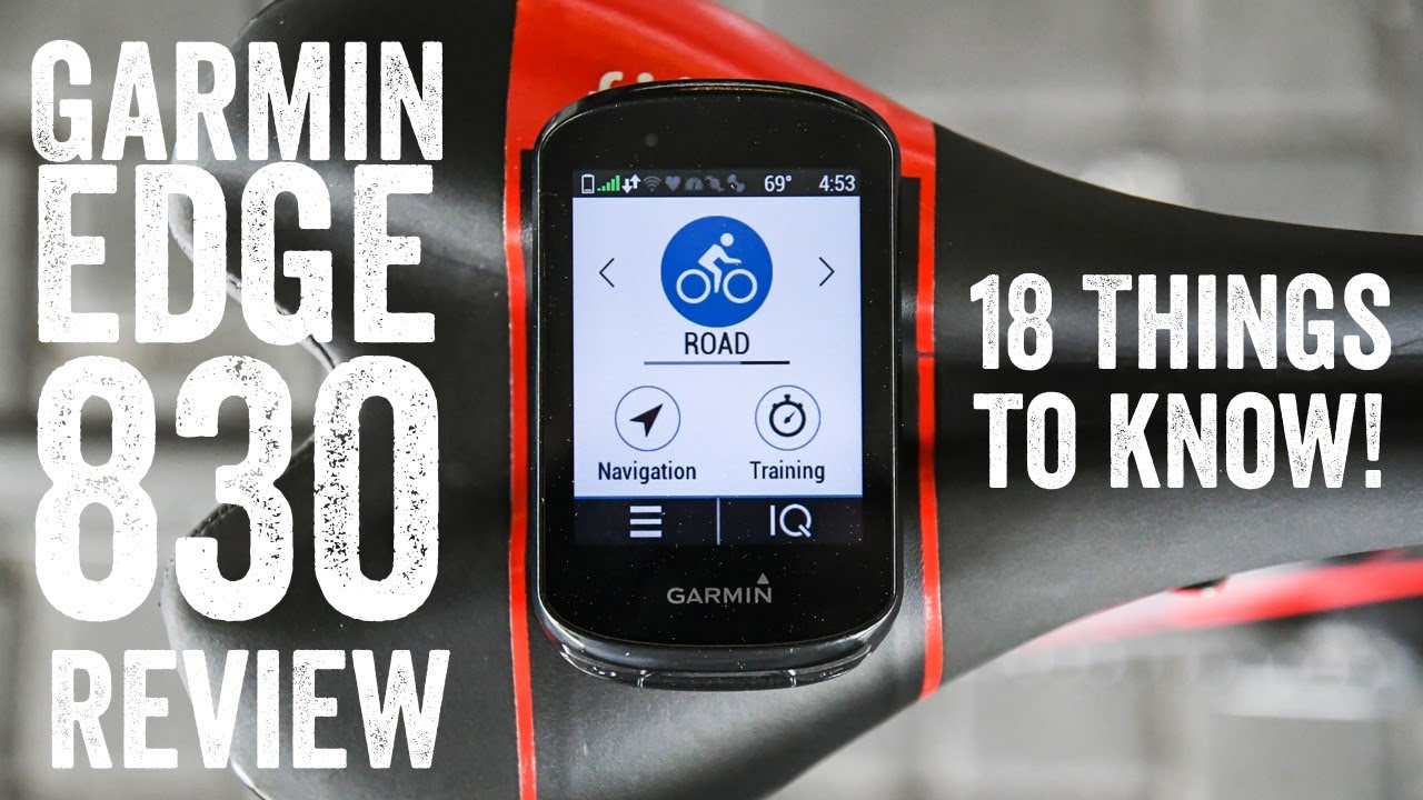 relæ Natura Ubestemt Garmin Edge 830 Cycling GPS In-Depth Review | DC Rainmaker