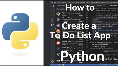 Cara Membuat Aplikasi Daftar Tugas dengan Python (2025)