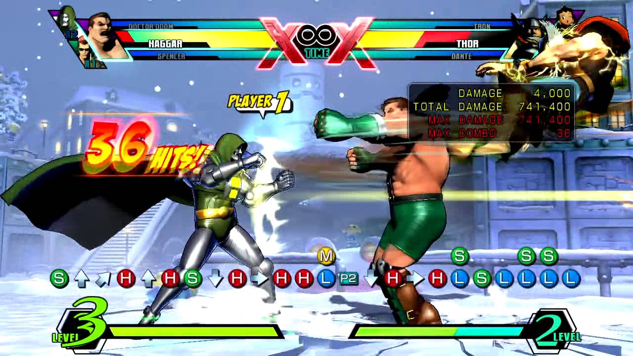 (UMVC3) Haggar/Spencer/Doom - for EM Wolf