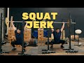 Squat jerk vs push press